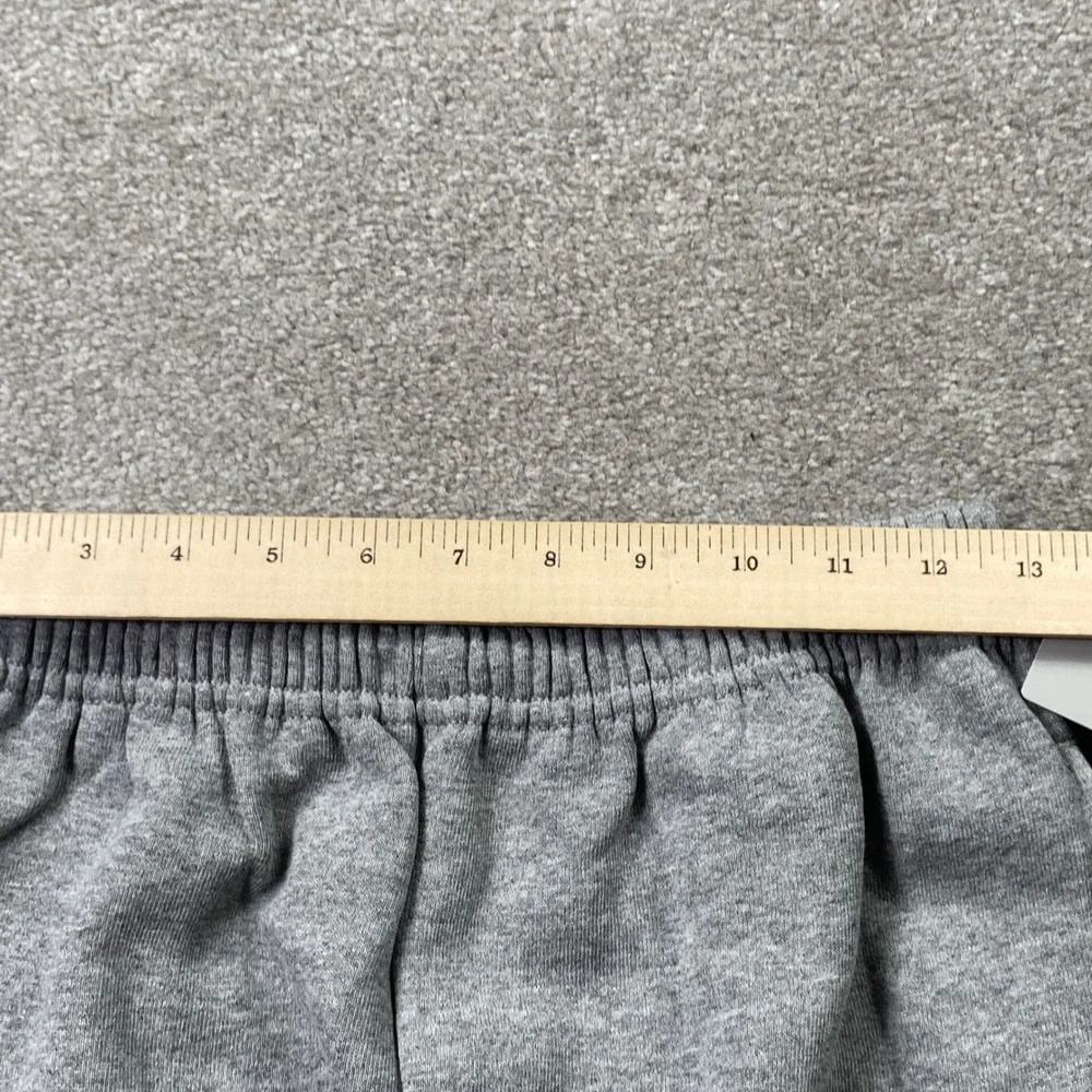 Russell Athletic Sweatpants Mens S Gray Dri-Power Open Bottom Fleece Pants